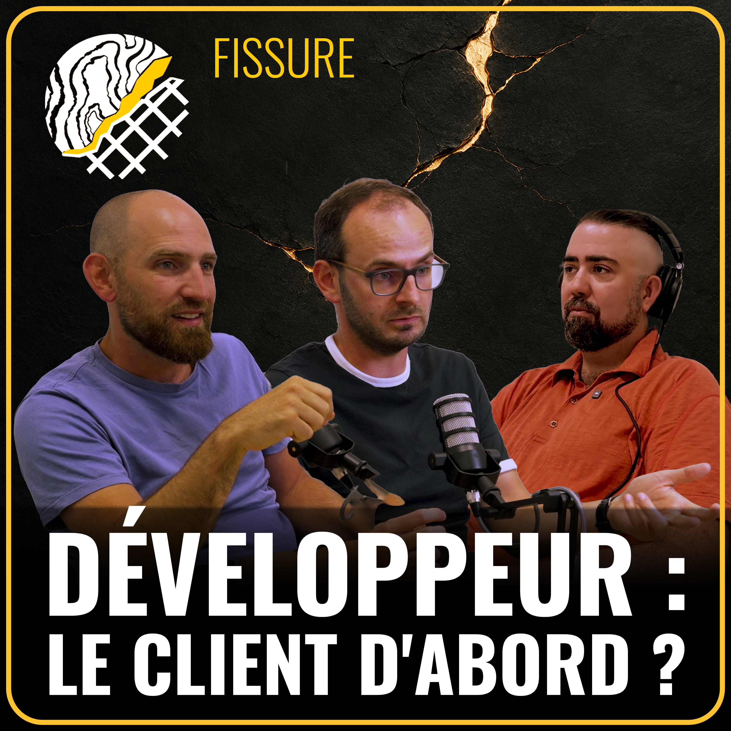 Jaquette de l'épisode FISSURE - Quand l’IA écrit le code, que reste-t-il aux développeurs ? avec Les Fabricants
